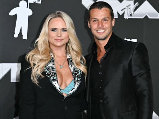 Miranda Lambert and Brendan McLoughlin Get 'Gussied Up' in Matching Black Suits for 2024 MTV VMAs Date Night