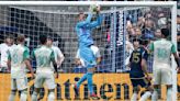 Road-hot Rapids top New York City for first time with 2-0 victory