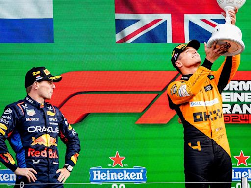 From 1 to 18: How Lando Norris Closed in on Max Verstappen's Podium Dominance