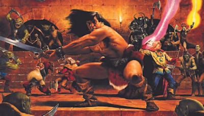 Remembering the weird HeroQuest novel that combined Beowulf, Discworld, Dying Earth, and American Psycho