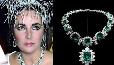 Así es el icónico collar Bulgari de diamantes y esmeraldas que perteneció a Elizabeth Taylor; ¡Alto lujo!