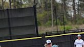 Belleville East pitcher celebrating his selection by the Pirates as he awaits assignment