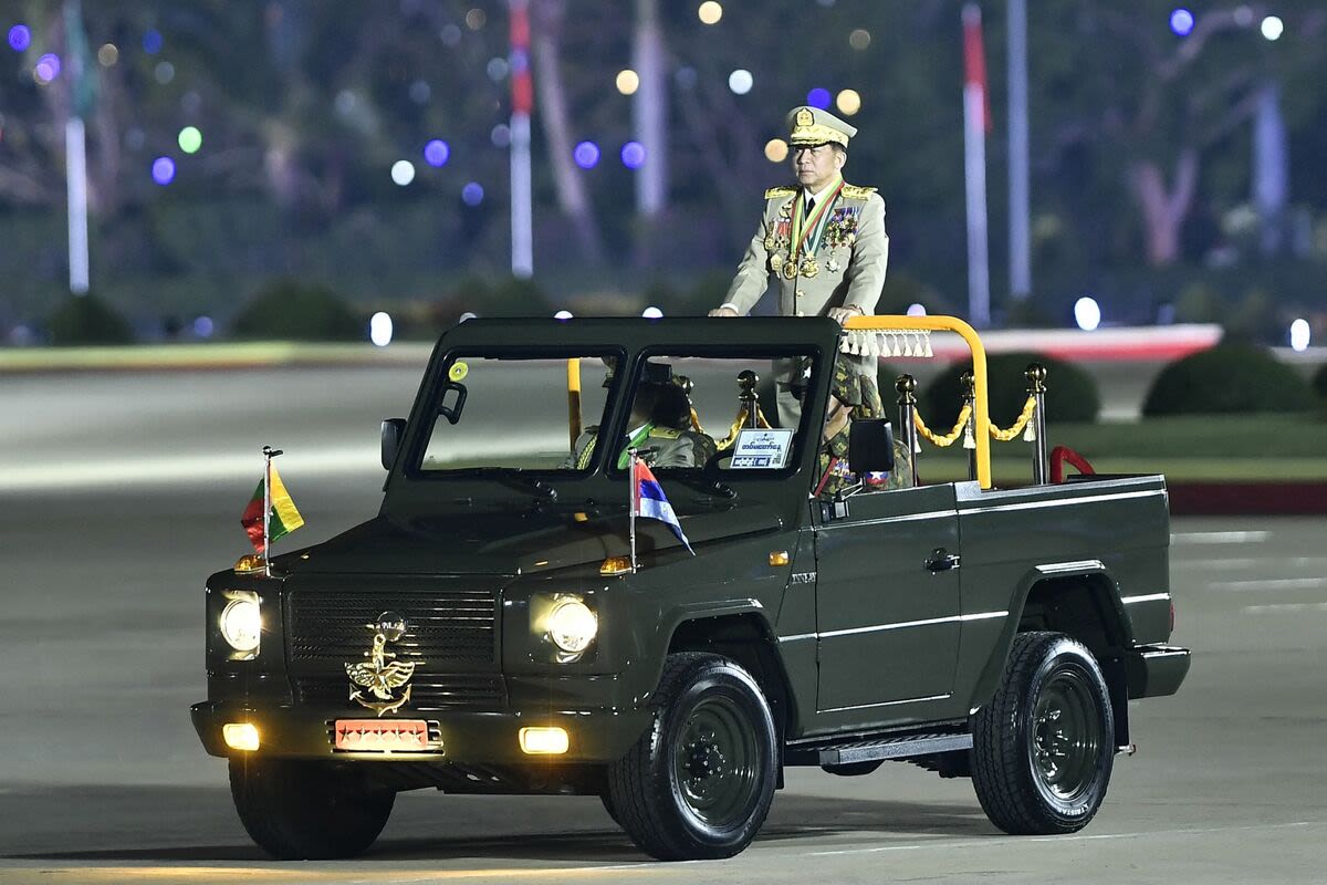 Myanmar Junta Chief Takes Over Presidency as Civil War Rages On