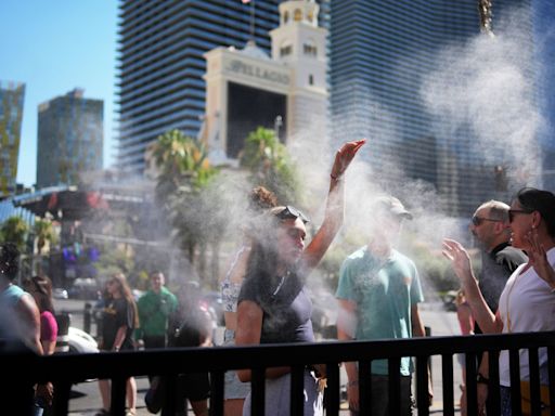 Las Vegas smashes all-time record high temperature by 3 degrees