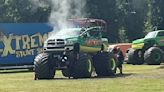 Monster Truck Mayhem event had just ONE off-road vehicle which BROKE