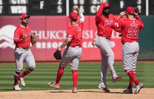 Angels Reach Franchise Milestone With Win Over Athletics