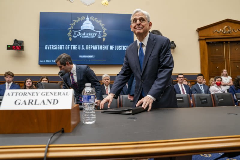 AG Merrick Garland says DOJ won't be 'intimidated' by 'conspiracy' theories in House testimony