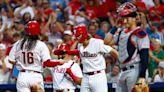 Phillies fall behind again, come back again as Sanchez continues to impress