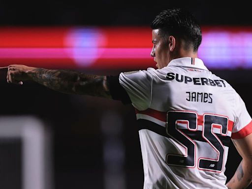 Gols de James Rodríguez custaram R$ 5 milhões ao São Paulo - Lance!