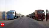 Stranded aid trucks in Egypt deepen Gaza's humanitarian crisis - Times of India