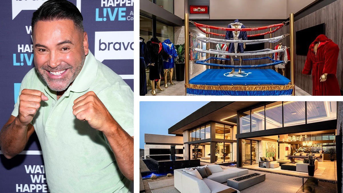 Oscar De La Hoya's Knockout Mansion Near Las Vegas Lands on the Market for $20M
