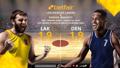 Los Angeles Lakers vs. Denver Nuggets: horario, TV, estadísticas, cuadro y pronósticos