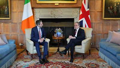 Starmer pledges to reset Anglo-Irish relationship as he meets Taoiseach