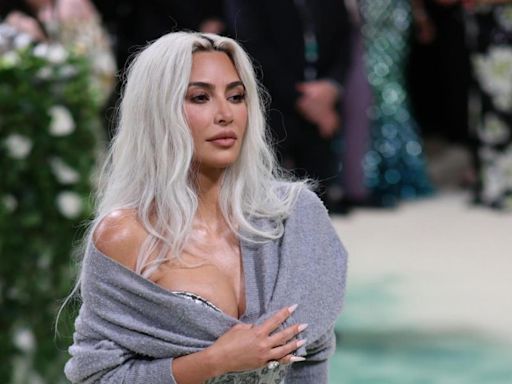Polémica con el vestido de Kim Kardashian para la Met Gala 2024: "En cualquier momento se desmaya"