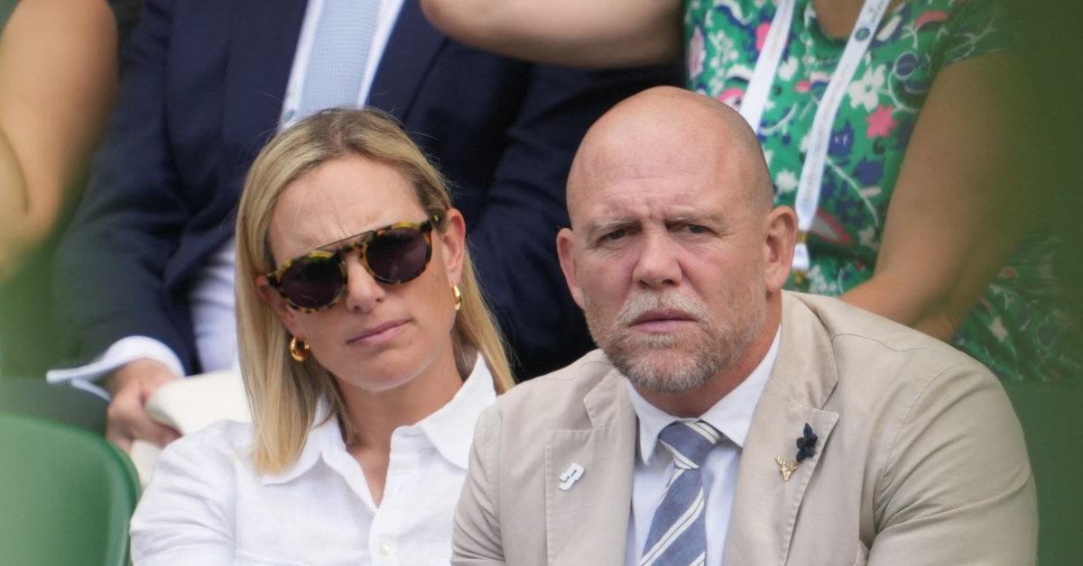 Mike Tindall Appeared 'Bored' at Wimbledon During His First Public Outing Since Princess Anne's Hospital Visit