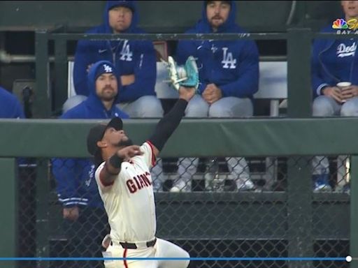 MLB／大谷翔平隊友差點追上他 12轟被對手「撞牆」美技沒收