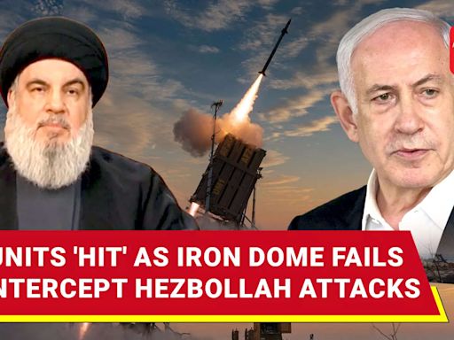 'Big Damage...': Hezbollah's Fierce Aerial Attack On Israeli Military Units; Iron Dome 'Fails' Again