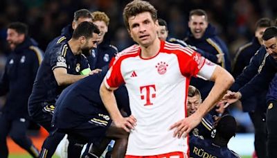 La reacción de Thomas Müller al conocer que enfrentará al Real Madrid