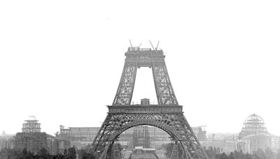 Photos show 13 iconic landmarks as they were being constructed