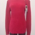冬季紅色高領彈性毛衣~(11號~17號》水噹噹中大尺碼女裝
