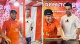 Extranjero cae en la trampa de los albures en taquería mexicana; video se vuelve viral