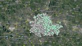 Google Maps recoge los lugares de impacto de misiles V-1 sobre Londres en la II Guerra Mundial