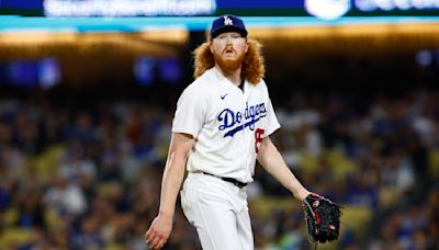 Dodgers RHP Dustin May out for rest of 2024 due to a torn esophagus