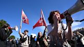 France protests: Thousands of police deployed as protesters march against pension reforms