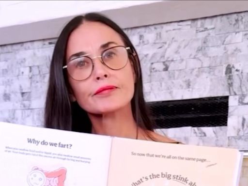 Demi Moore wants to remove the stigma around farting: 'We all do it...'