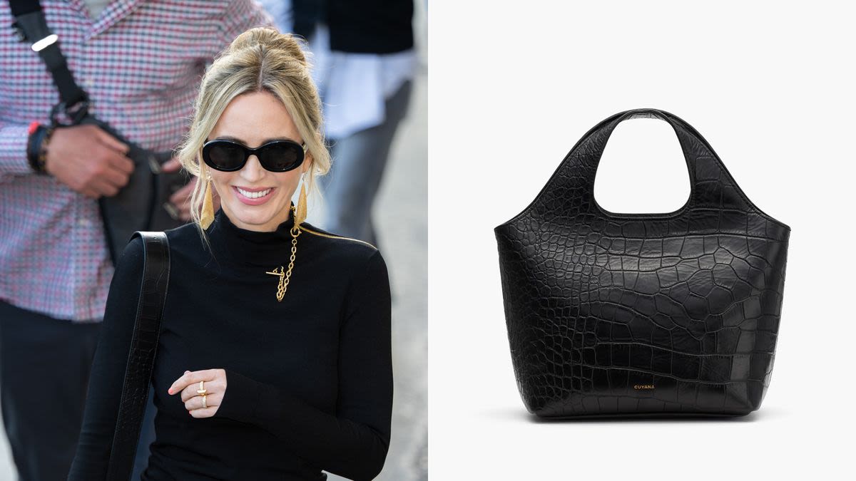 Emily Blunt's Cuyana Tote Is Already an Editor Must-Have