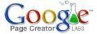 Google Page Creator