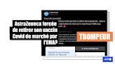 Non, AstraZeneca n'a pas été forcée par l'EMA de retirer son vaccin Covid du marché
