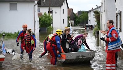 Photos: Four dead as floods sweep southern Germany