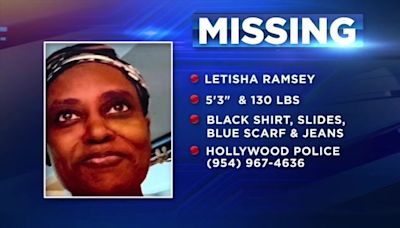 Search underway for 49-year-old woman reported missing from Hollywood - WSVN 7News | Miami News, Weather, Sports | Fort Lauderdale