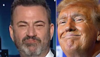 'Oh My God!': Jimmy Kimmel Totally Grossed Out By Horrific Trump Moment