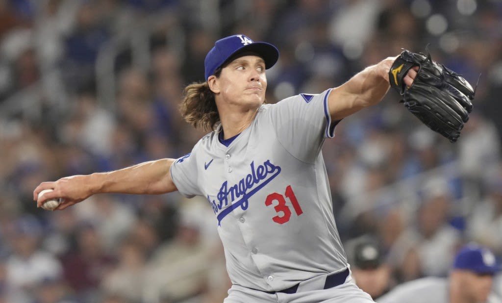 Tyler Glasnow leads Dodgers to 6th consecutive win
