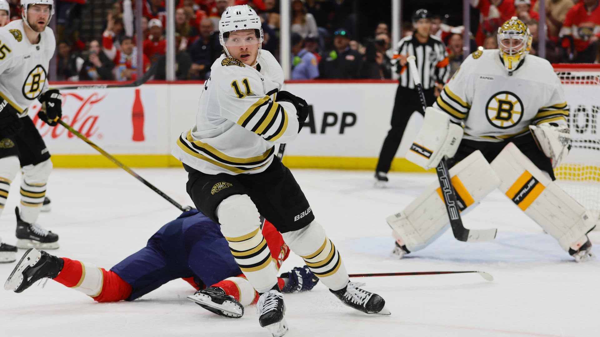 Trent Frederic Candidly Reveals Bruins' Reaction To Sam Bennett's Hit
