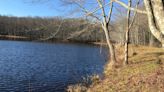 Check out a rushing river, scenic pond and a Troll Cave at Spencer Property in Foster