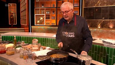 Christoper Biggins suffers a huge blunder on Cooking With The Stars