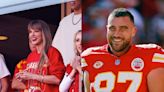 Travis Kelce kindly reacts to stat reports about Taylor Swift improving his game