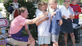 Hundreds of kids participate in Flag Day celebration