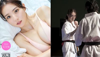 日本美女舉牌女郎換裝打MMA 39秒擊倒對手 原來曾參演港劇？ | am730