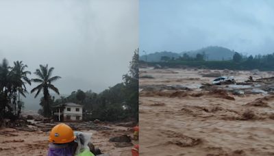 Shocking Videos Capture Flood Fury In Kerala's Wayanad; 63 Killed In Landslide - News18