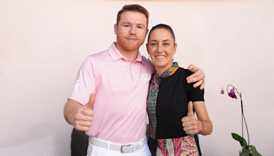 Canelo Álvarez anticipó la victoria de Claudia Sheinbaum en una reunión donde le dio unos curiosos consejos