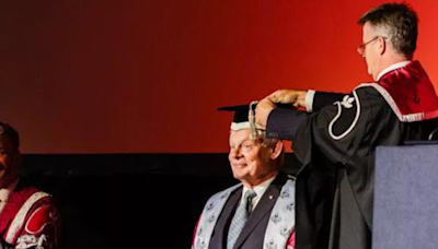 Doc Martin TV star Martin Clunes officially made chancellor at Hartpury University and Hartpury College