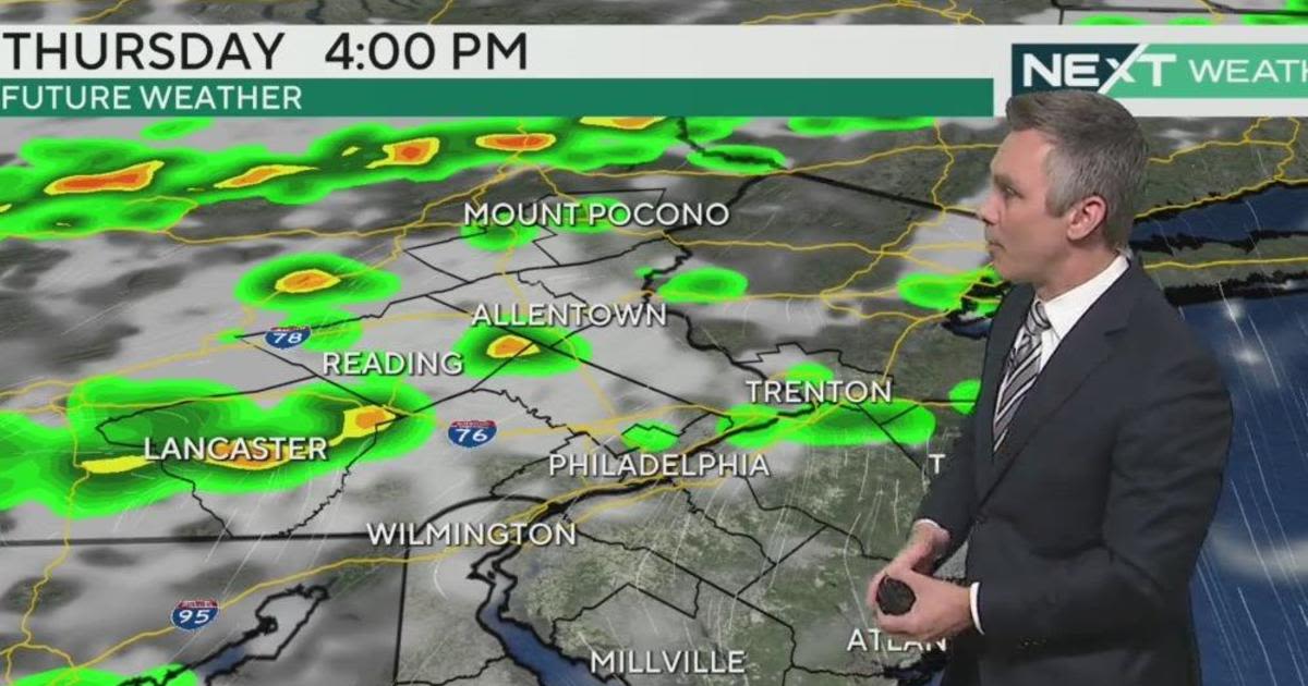 Tracking showers, storms in Philadelphia region on 4th of July