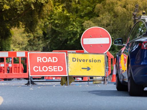 Major motorway CLOSED due to huge fire sparking chaos - see full diversion route