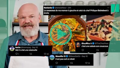 Le chef Philippe Etchebest donne sa recette du couscous, mais sa version est très loin de convaincre