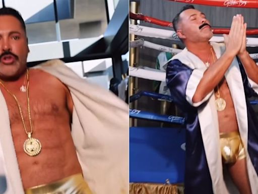 Oscar de la Hoya protagoniza polémico vídeo previo al combate de Canelo Álvarez ante Jaime Munguía | El Universal