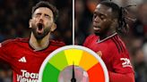 United ratings: Fernandes proves he MUST stay but Wan-Bissaka shows why he won't